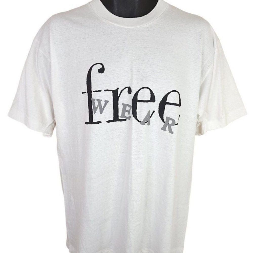 Free Wear T Shirt Vintage 90s Johnathan Hoenscheidt Streetwear Made In USA Mens